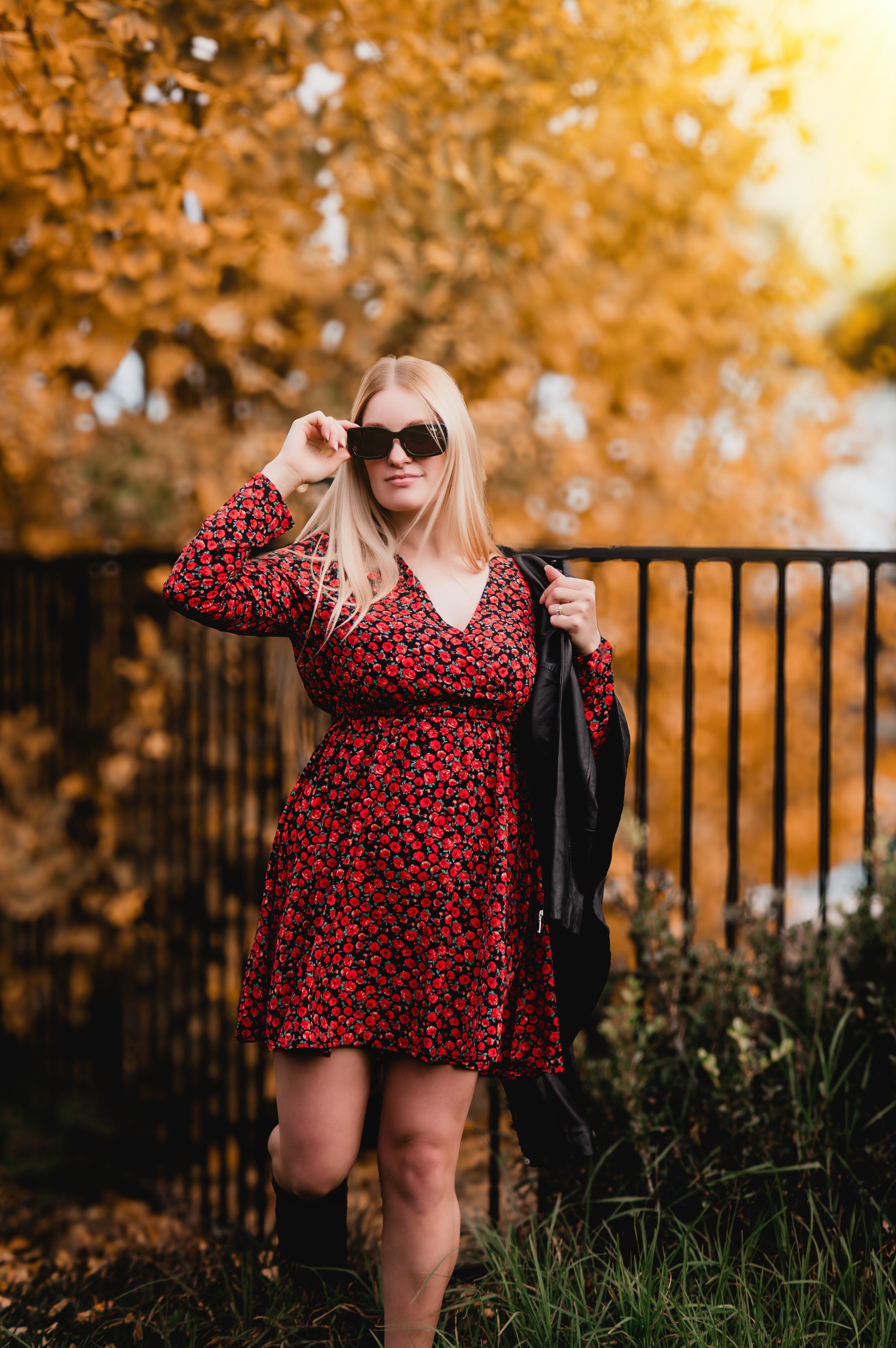 Women Floral Print Dress