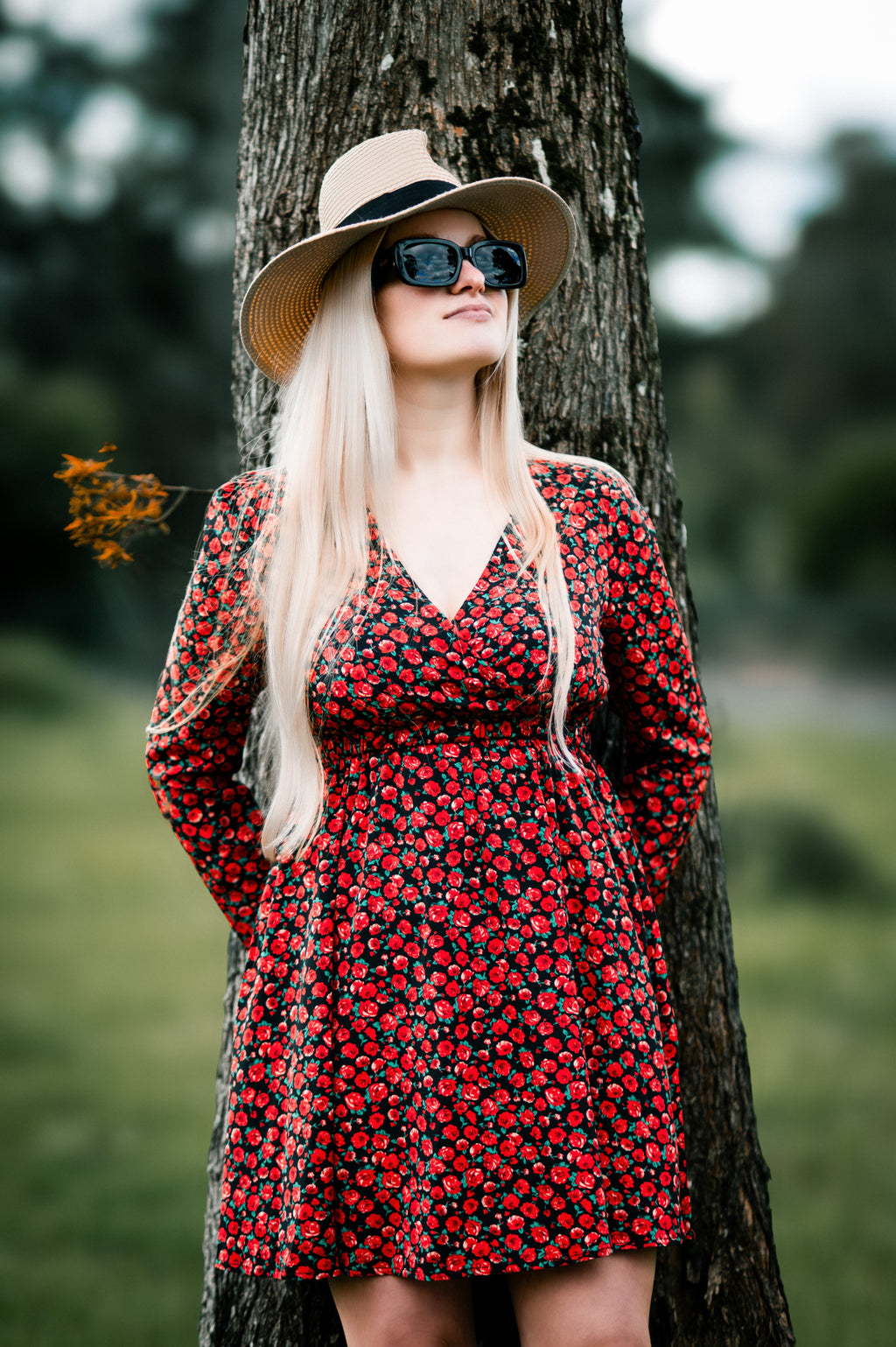 Women Floral Print Dress