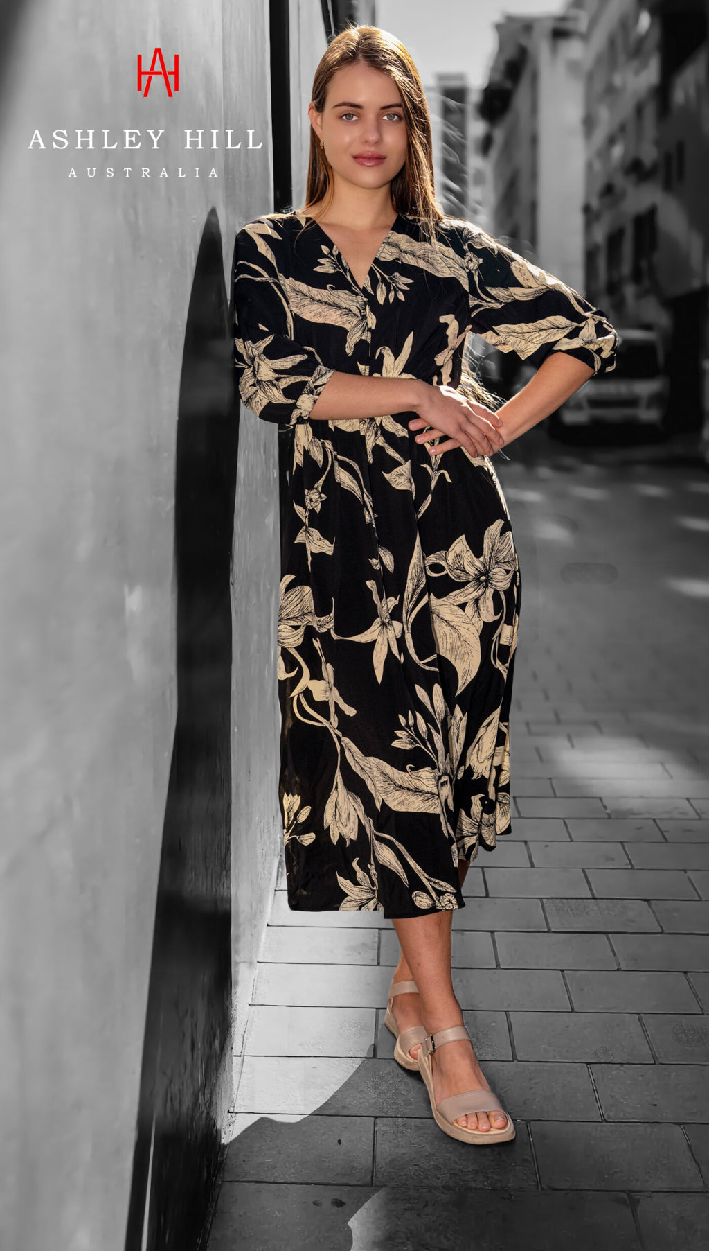 Korean Split Dress